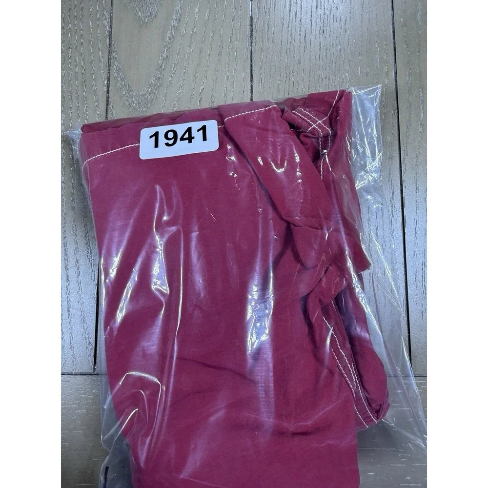 Vintage J Crew‎ Sport Swim Trunks Mens XL Burgundy Y2K